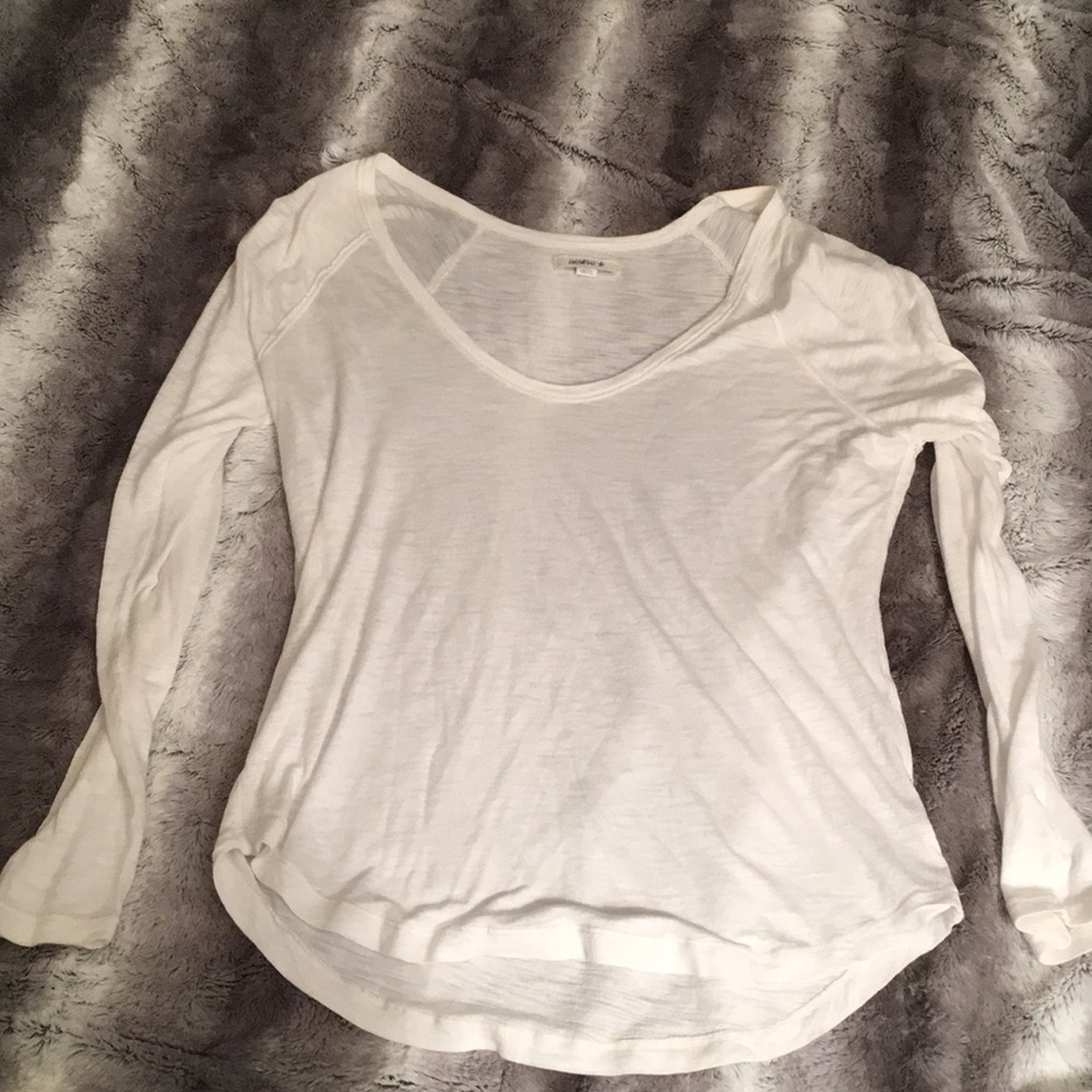White long sleeve shirt